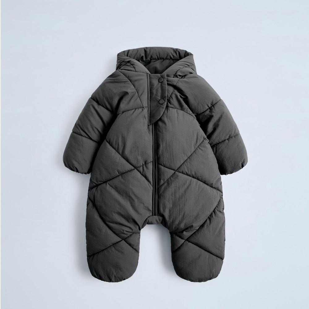 ZARA BABY Quilted  Nylon
 Snowsuit